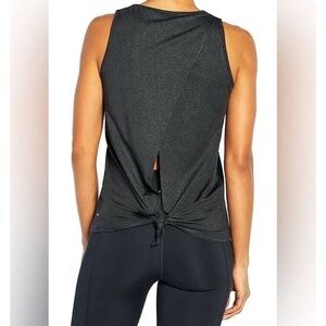 NWT Marika Black Tie-Back Tank, Sz. M